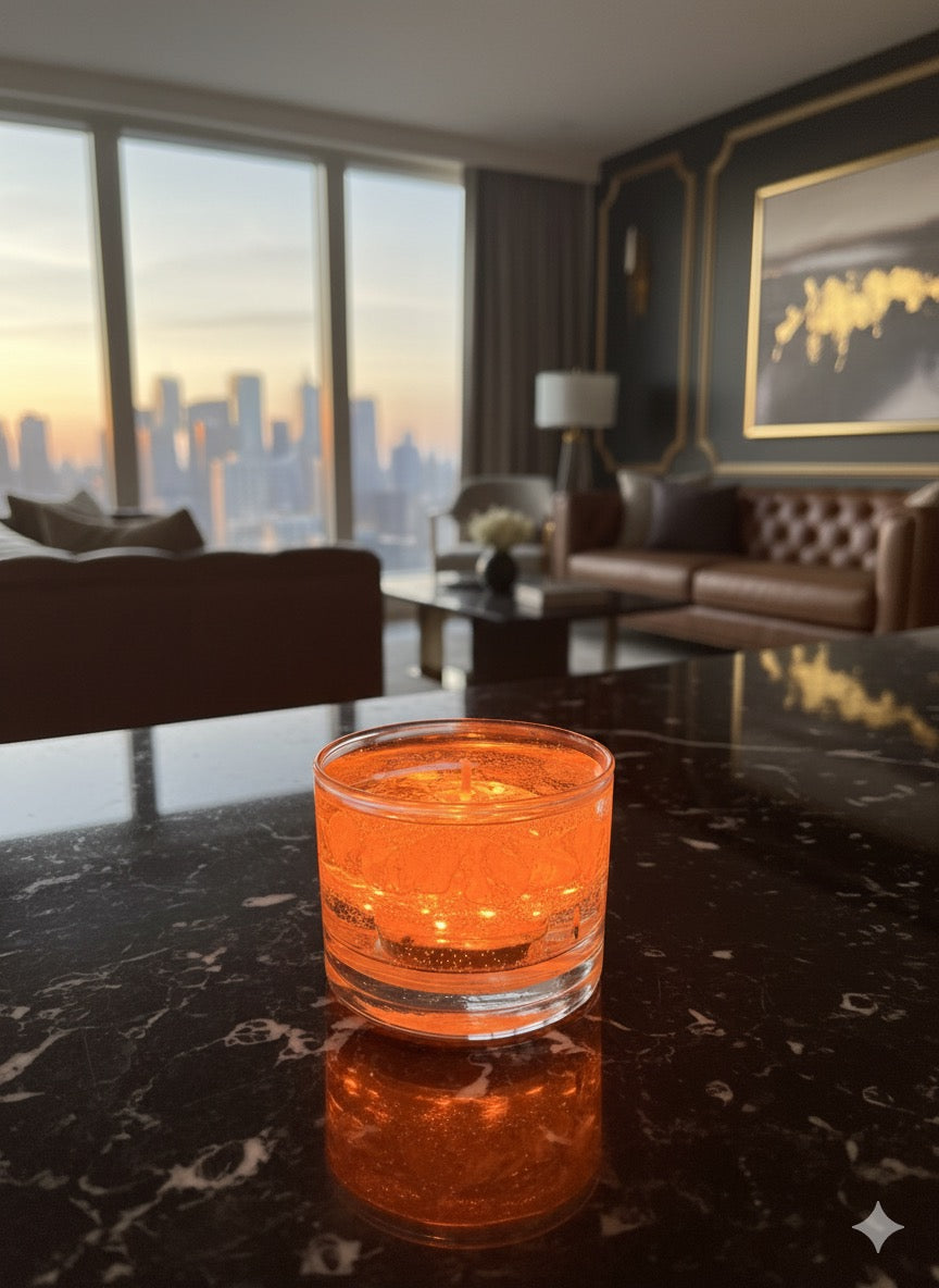 GlowLux Light-Up Candle